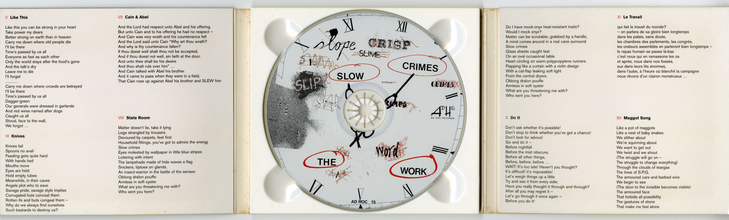 1982年The Work - Slow Crimes02